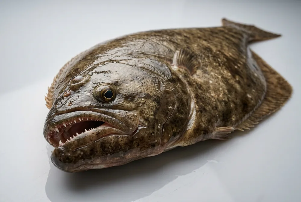 Halibut californiano — Frontale