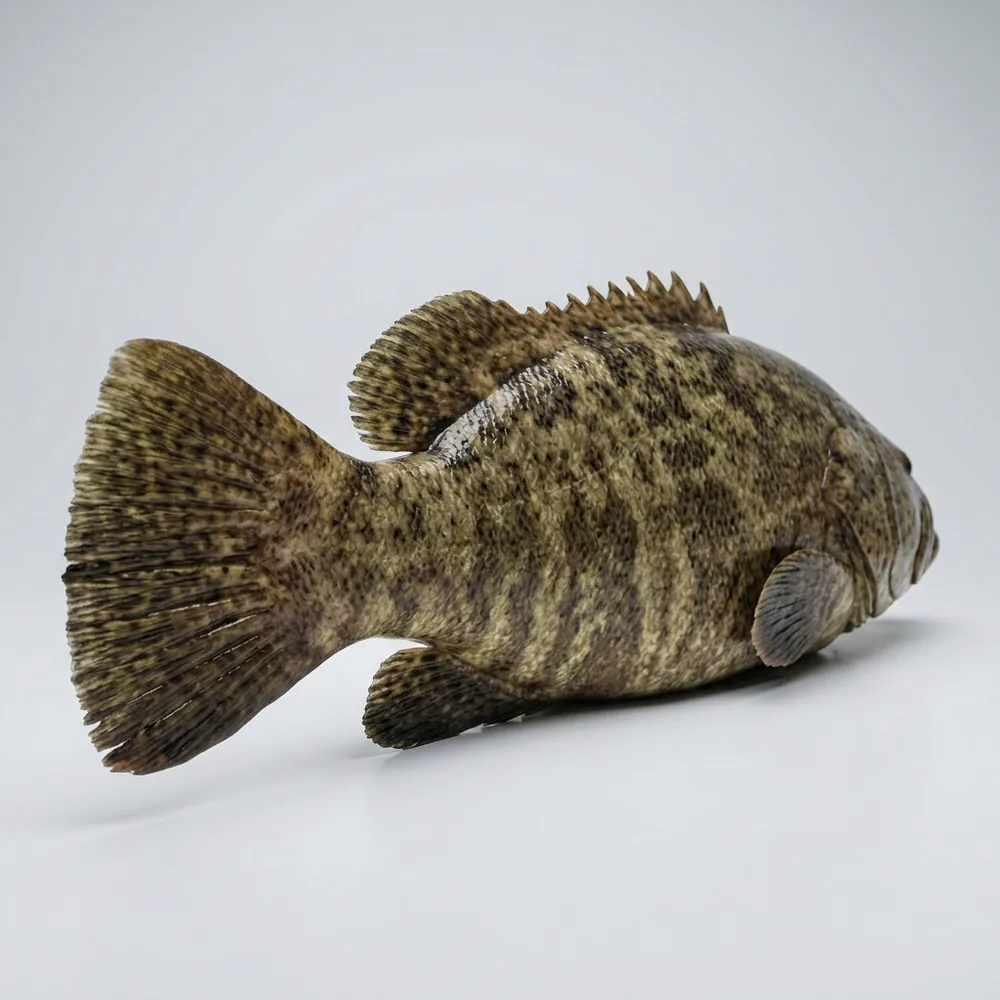 Cernia golia — 3/4 dietro