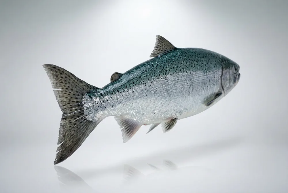 Salmone argentato — 3/4 dietro
