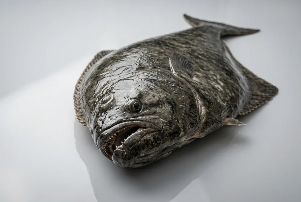 Halibut del Pacifico — Frontale