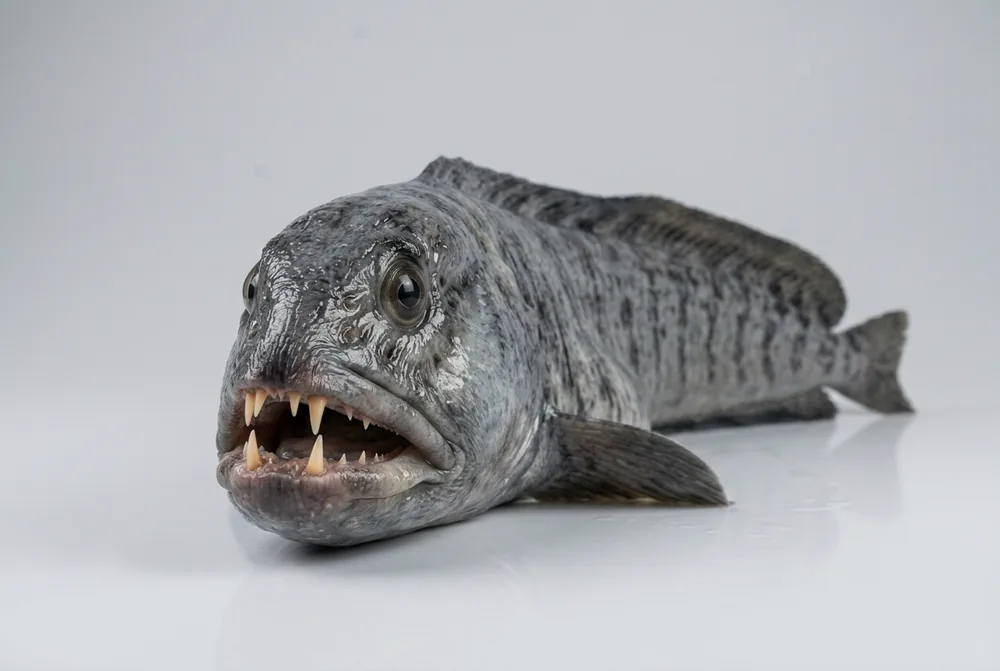 Pesce lupo — Frontale