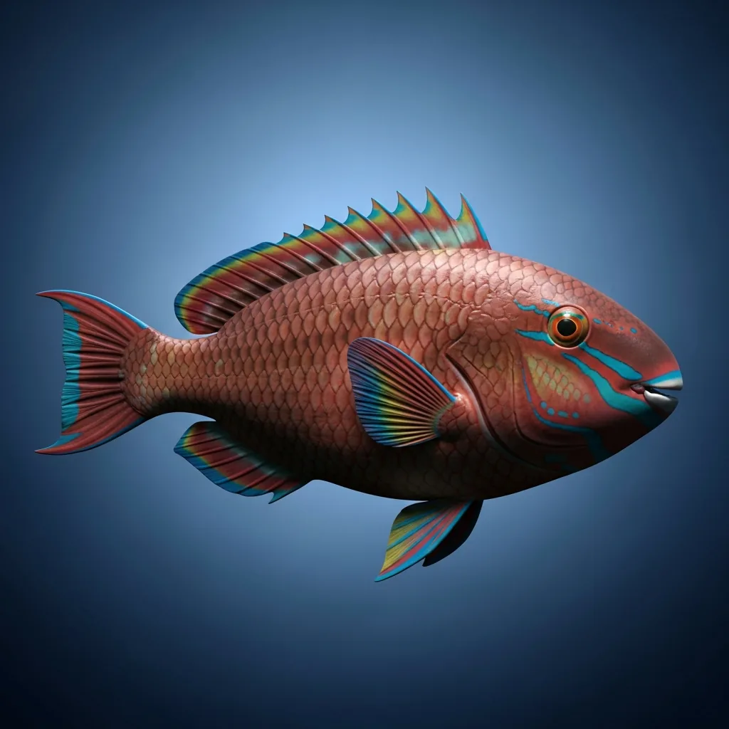 Pesce pappagallo mediterraneo