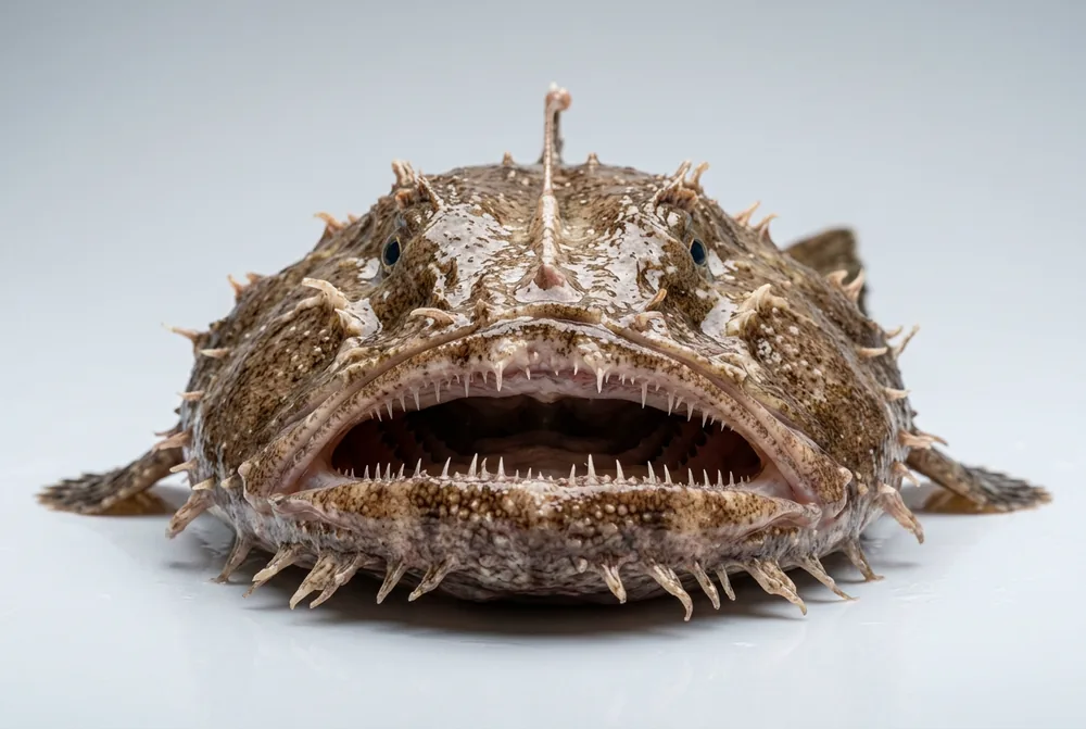 Rana pescatrice — Frontale