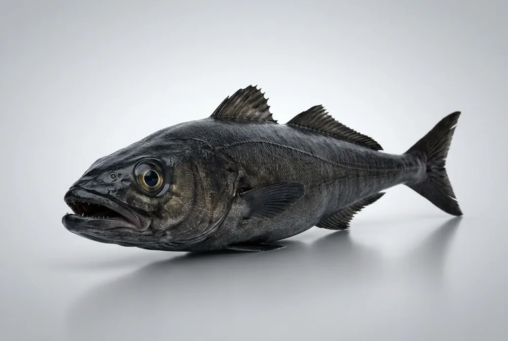 Pesce nero — 3/4 avanti