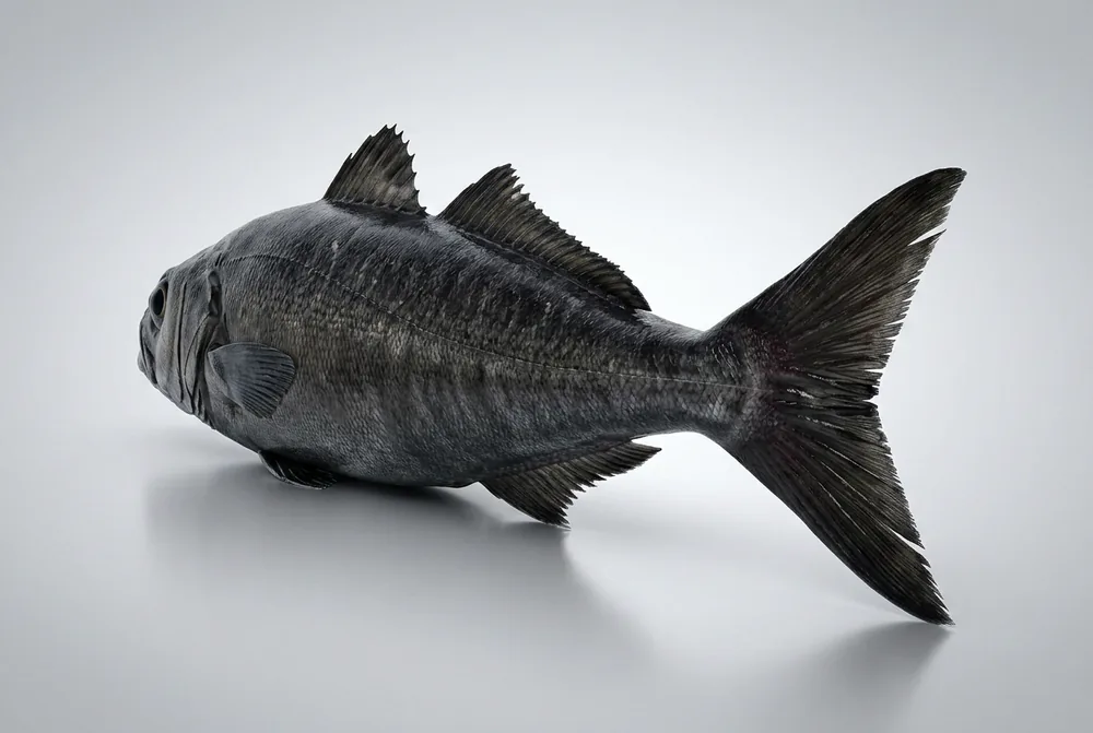 Pesce nero — 3/4 dietro