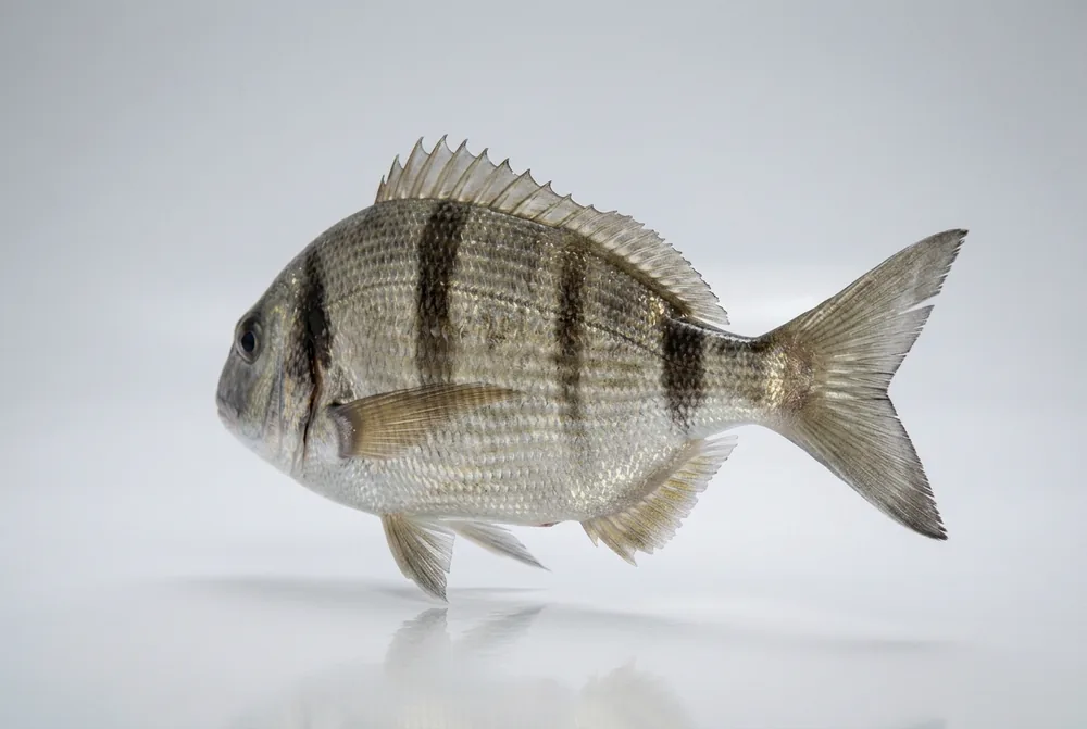Sarago fasciato — 3/4 dietro